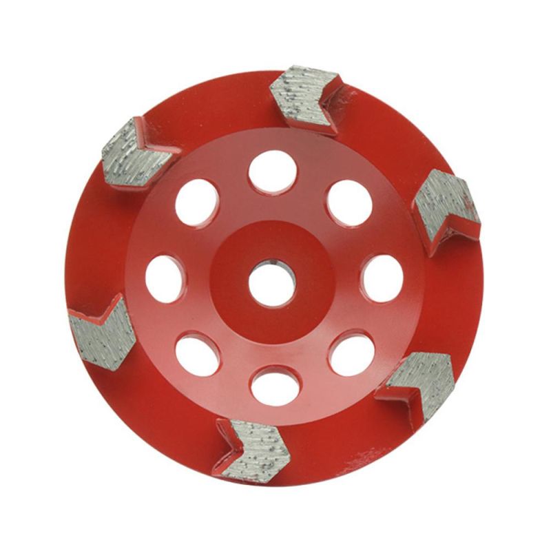 Diamond Grinding Wheel Single Row Segmented Diamond Grinding Cup Wheel