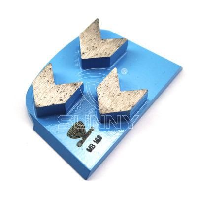 Arrow Segments Diamond Grinding Shoe for Lavina Grinders