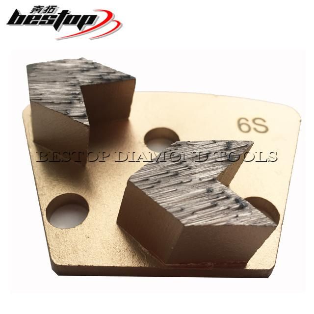 Trapezoid Concrete Grinding Shoes for Cps Machine