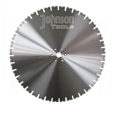 650mm Laser Welded Diamond Wall Saw Blade Reinforced Concrete Cutting Tools