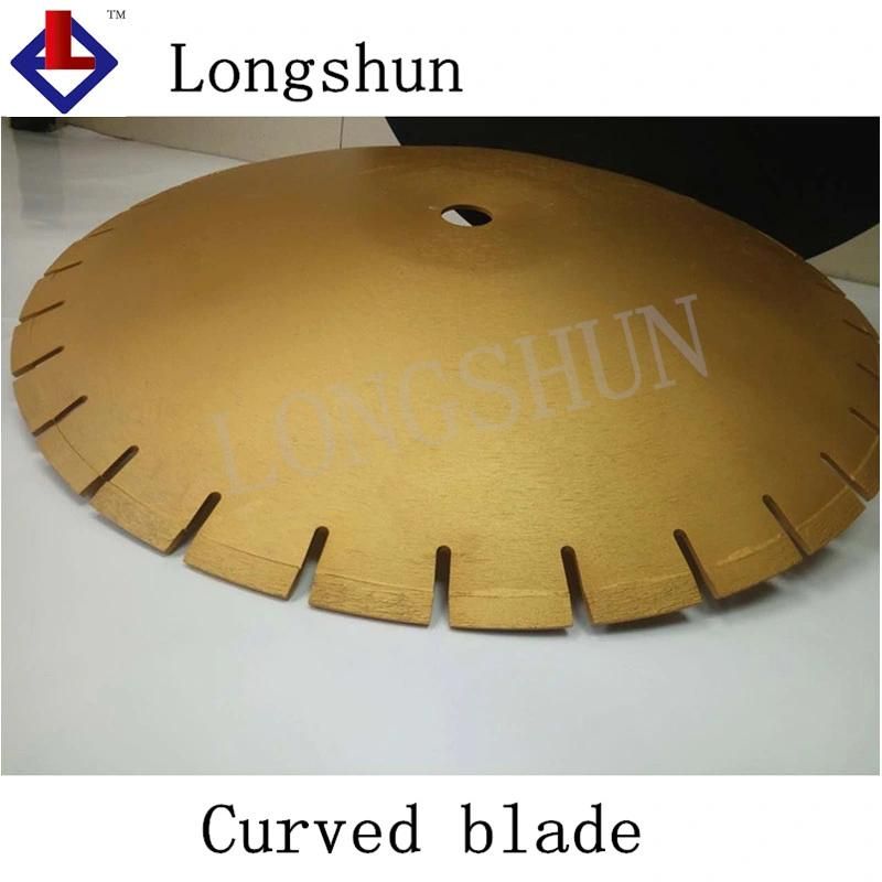 Pavement Diamond Curved Blade for Manhole Circle Cover Cutting Machine