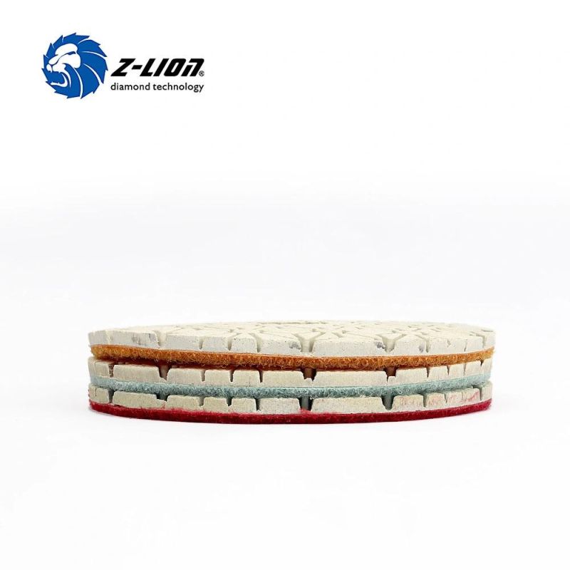 100mm Diamond Sanding Pads Wet Use for Polishing Granite/Marble