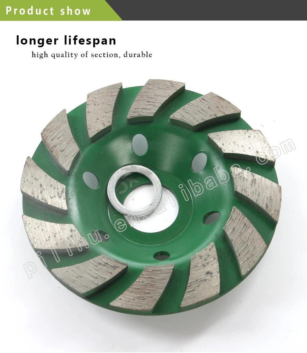 Diamond Cup Wheel Saw Blade Cutting Granite Marble