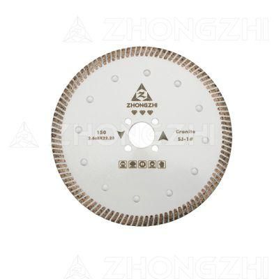 Zhongzhi Diamond Tools Turbo Sintered Circular Blade for Granite