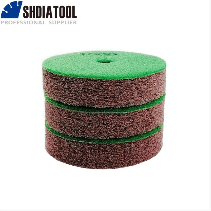 4"-100mm Thickened Sponge Diamond Polishing Pads Foam Polishing Pads