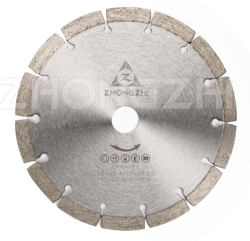 180mm Hot Sintered Diamond Disc for Universal Cutting