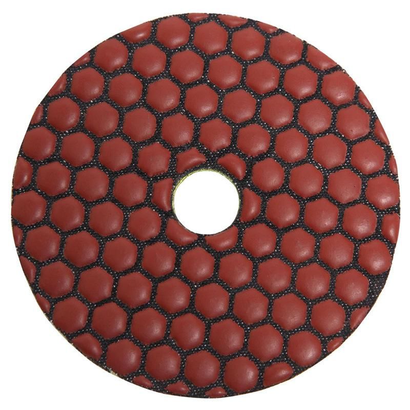 Soft Dry Polishing Pad-Diamond Dry Grinding Pad for Stone Surface