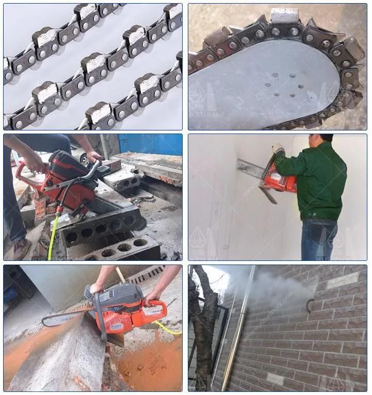 Huazuan High Efficiency Diamond Cutting Tool Diamond Chain Saw Segment