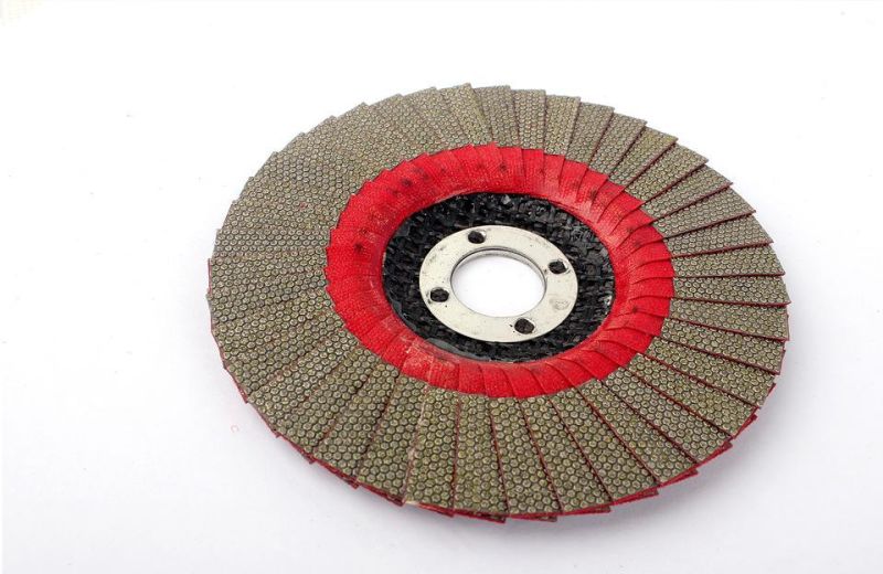 Electroplated Diamond Flap Disc Grinding Wheels