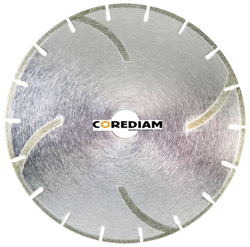 105-230mm Electroplated Diamond Saw Blade for Marble and Granite Cutting