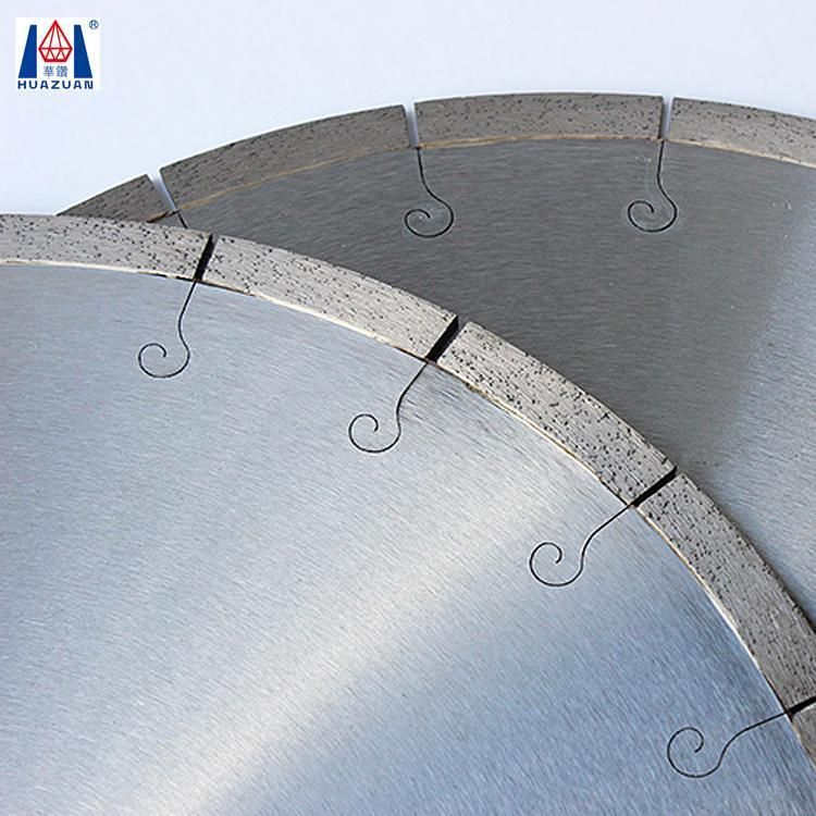 Huazuan Diamond Saw Cutting Fish Hook Blade for Ceramic Tile Porcelain Tile