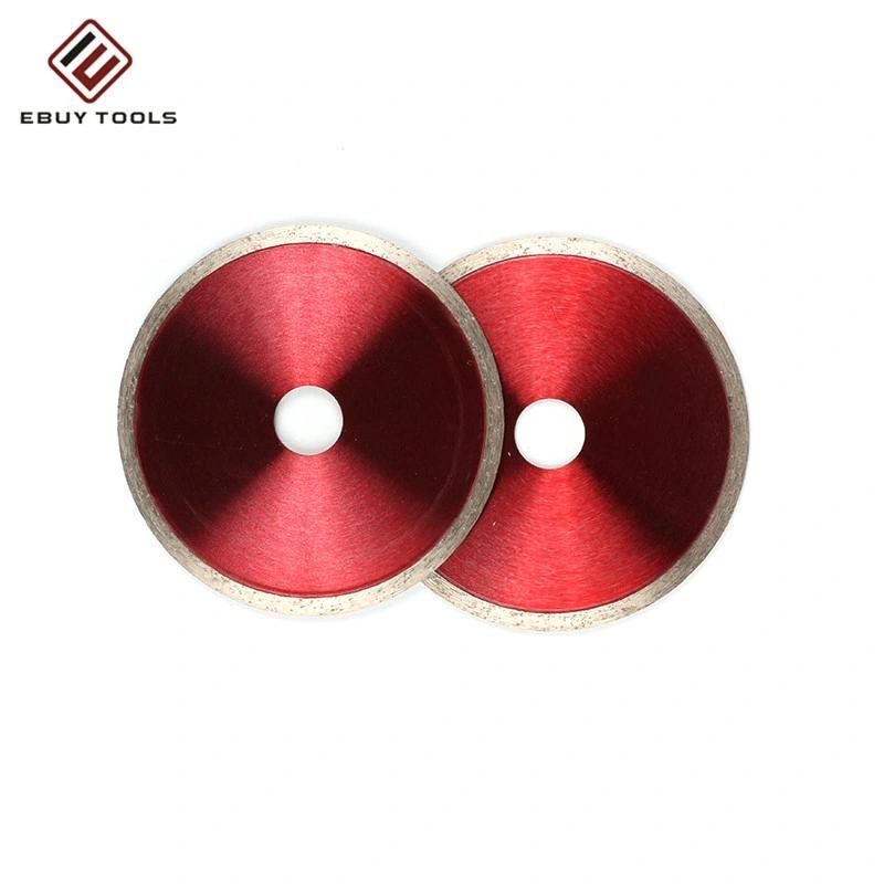 Hot Pressed 250mm X 10mm Continuous Diamond Saw Blade Cutting Granite, Marble and Hard Stone