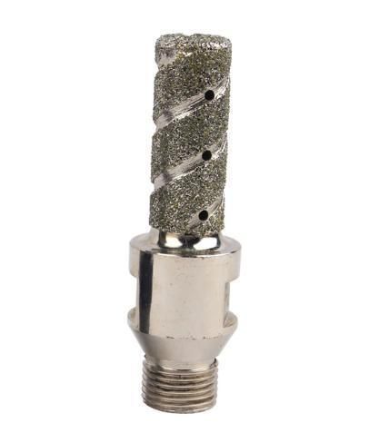 CNC 1/2′′ Gas Vacuum Brazed Granite Marble Diamond Finger Bits