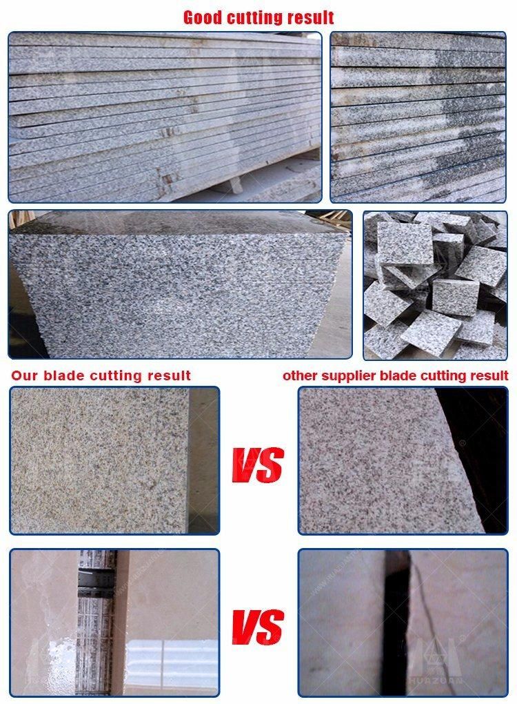 Sharp Diamond Blade Cutting Granite