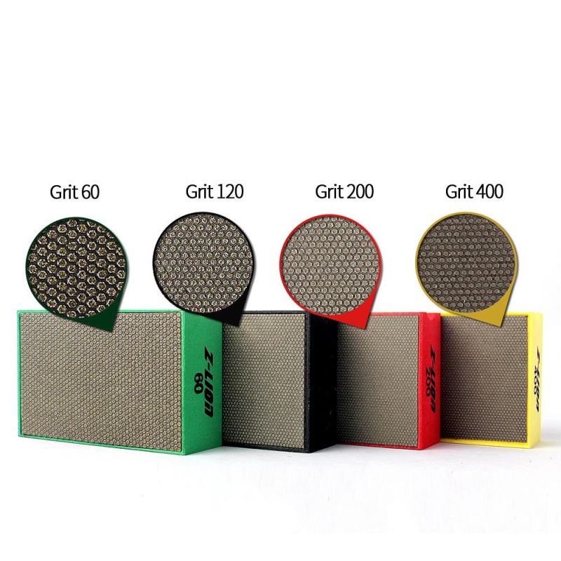 Diamond Electroplated Handpad Polishing Pad for Marble Granite Glass