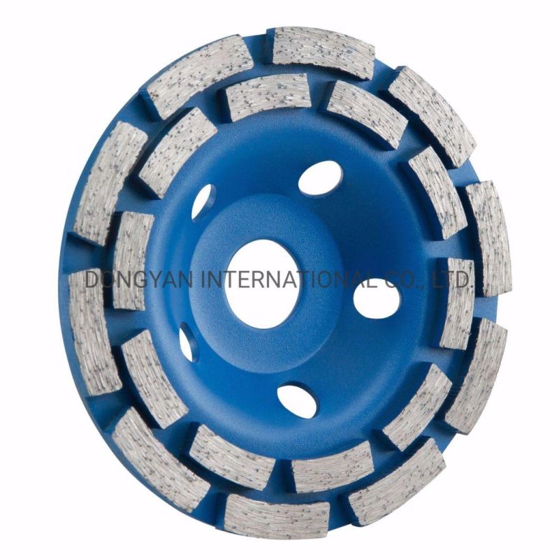 Single Row Diamond Grinding Cup Wheels for Concrete Grinding