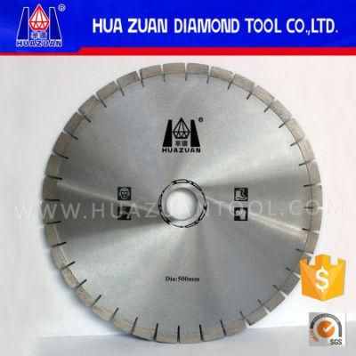 Huazuan Silent Core Blade Cutting Granite