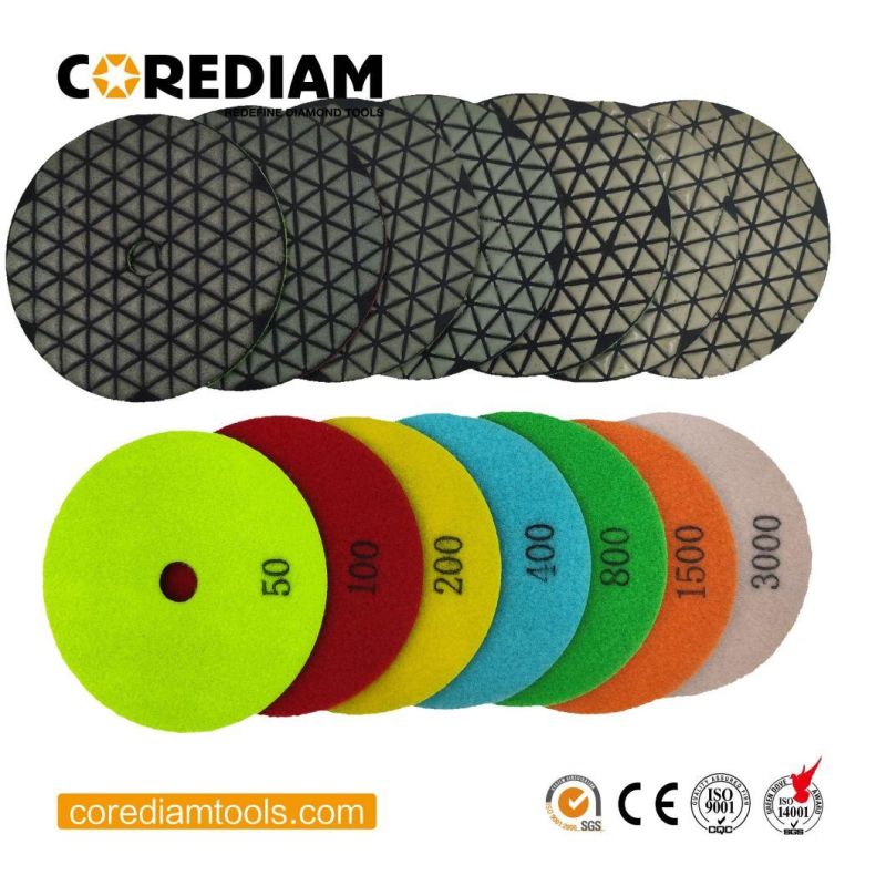 Diamond Dry Polishing Pads for Stone