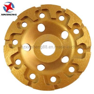 T Shape Segment Diamond Grinding Cup Wheel for Grinding Concrete Marble Stone