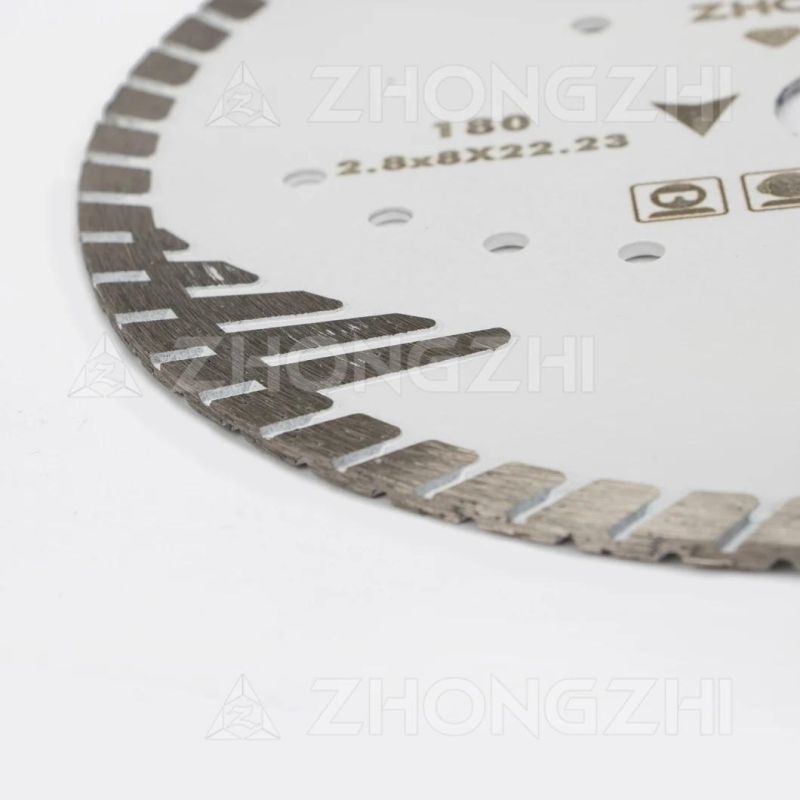 Sintered Saw Blade with Protecting Teeth for Granite