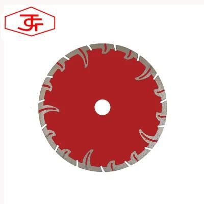 180mm Segmented Diamond Saw Blade with Protection Teeth