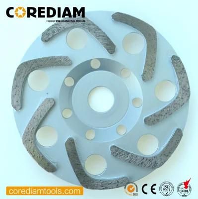 Diamond Cup Wheel with F Segment for Concrete and Masonry in All Size/Diamond Grinding Cup Wheel/Tooling