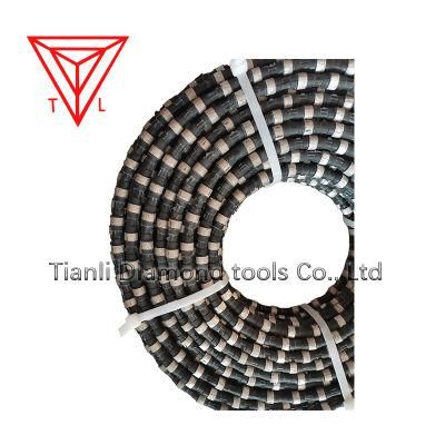 Diamond Serrated Wire Rope Saw for Granite