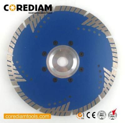 230mm Diamond Stone Triangle Teeth Protect Turbo Diamond Saw Blade