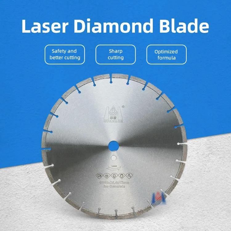 Manufacture Direct 350mm Laser Welded Diamond Slot Saw Blade for Asphalt Cutting