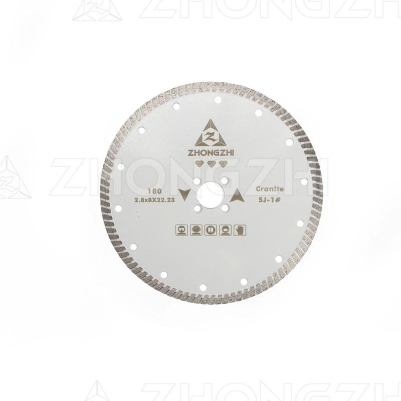 Zhongzhi Diamond Tools Turbo Sintered Circular Blade for Granite