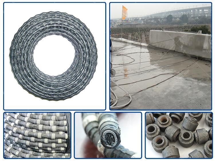 Diamond Beads Stone Wire Saw Beads for Sale