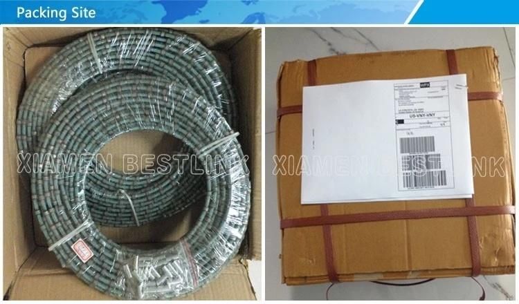 11.5mm Diamond Wire for Granite Quarrying and Quartz Quarrying