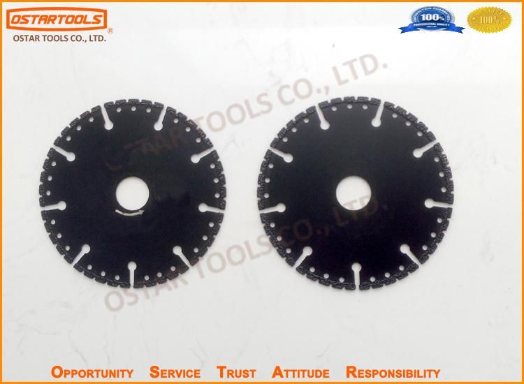 115mm Vacuum Brazed Diamond Circular Disc with Multi Purpose