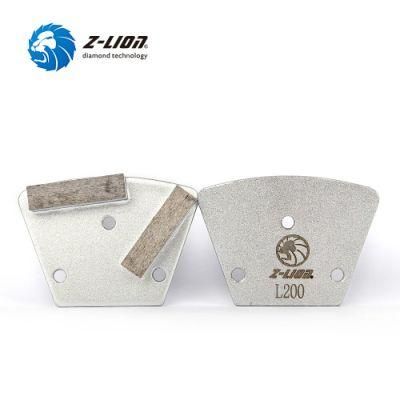 Diamond Metal Bond Trapezoid Concrete Floor Grinding Abrasive Pad