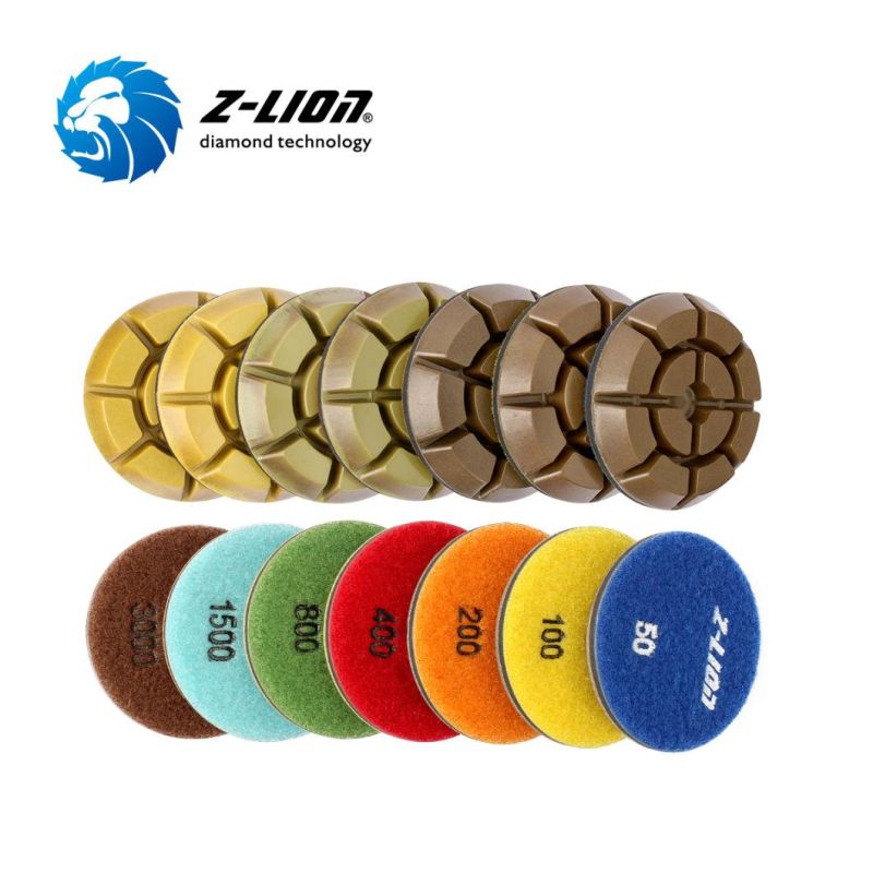 Polished Concrete Floors Grind and Seal Concrete Smooth Polishing Pads