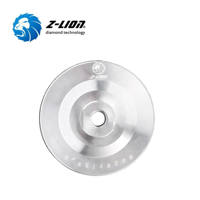 Diamond Abrasive Aluminum Base Turbo Cup Grinding Wheel for Stone