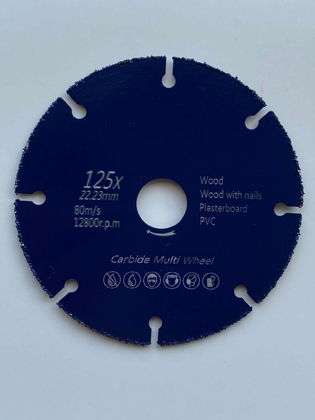 Vacuum Brazed Diamond Saw Blade/Carbide Multi Purpose Diamond Disc