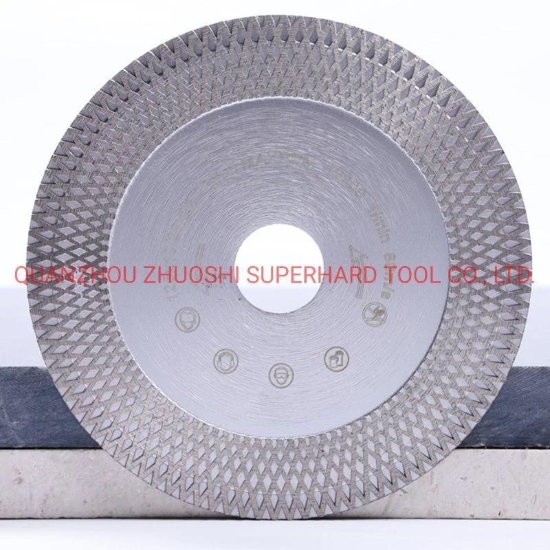 Porcelain Diamond Saw Blade 45 Degree Cutting Blade Cutting and Polishing Saw Blade for Ceramic