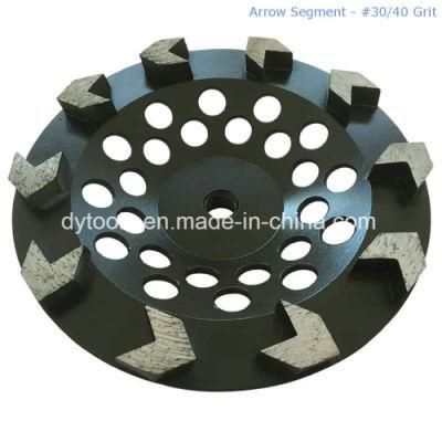 7 Inch 5/8&quot;-11 Thread Bore Diamond Cup Grinding Wheel