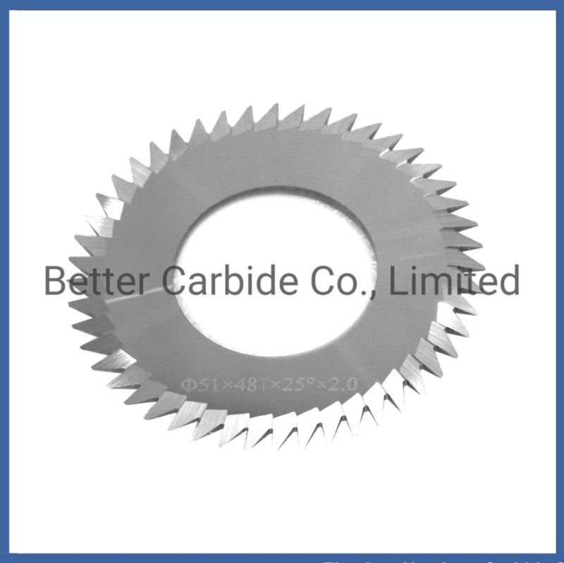 PCB V Cut Saw Blade - Cemented Carbide Blade for PCB V Scoring