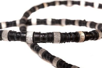 11.0mm 11.5mm Rubber Coated Granite Diamond Cable