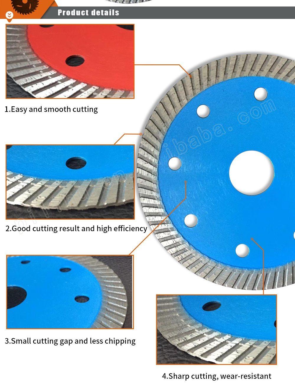 Diamond Cutting Machine Brazing Diamond Tools Saw Blade Cut Tiles