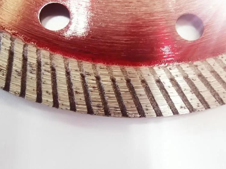 125mm Professional Wet or Dry Cutting Tile Sintered Turbo Cutting Blade Diamond Circular