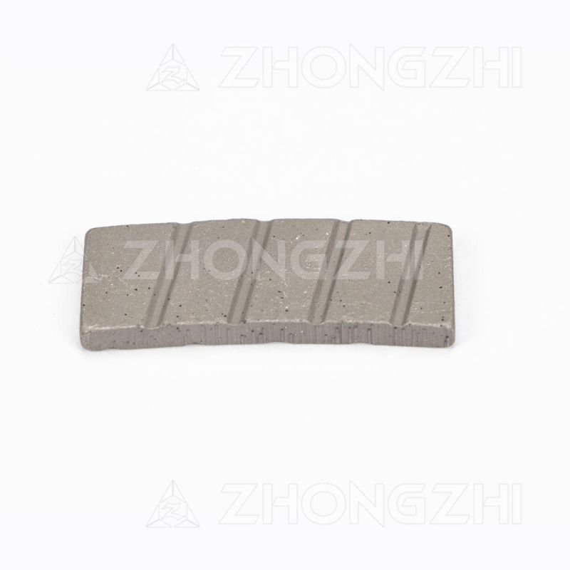 Slant Slot Diamond Cutting Tools Brazed Blade Segment