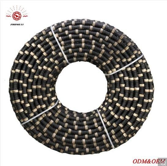 11.5mm Diamond Wire Saw for Hard Stone Made of Rubber