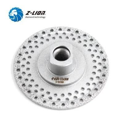 Zlion Diamond Grinding Disc Marble Granite Ceramic Concrete Cup Wheel