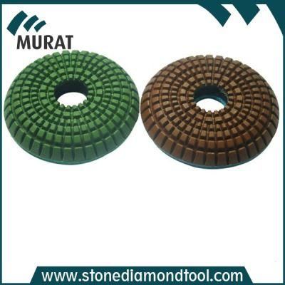 Concave Edge Polishing Pad Resin Diamond Disc Diamond Curved Polishing Pads