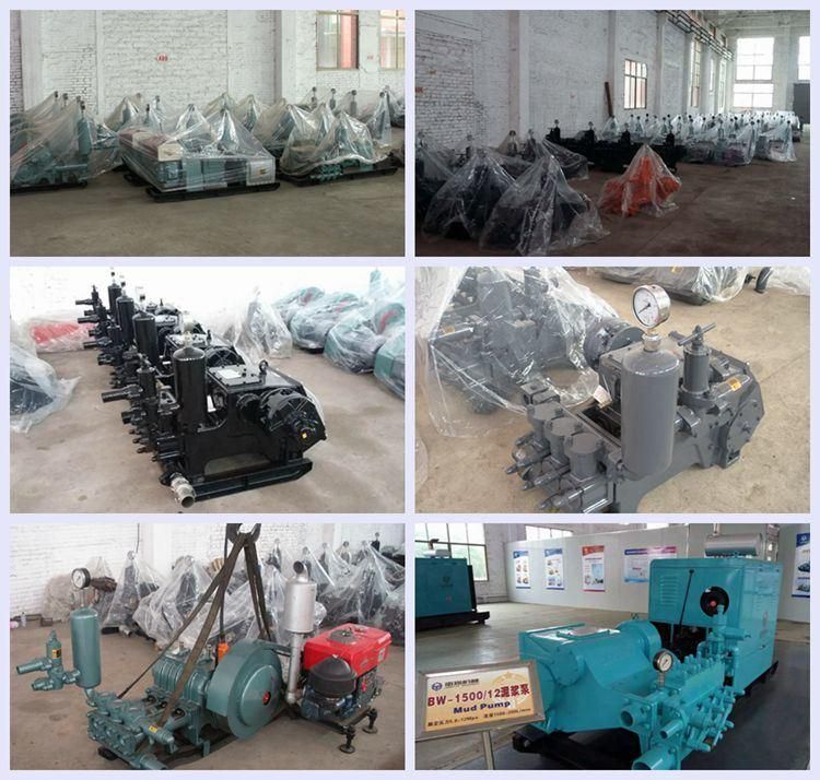 Bw-160 Horizontal Triplex Piston Mud Pump for Geotechnical Exploration Drilling