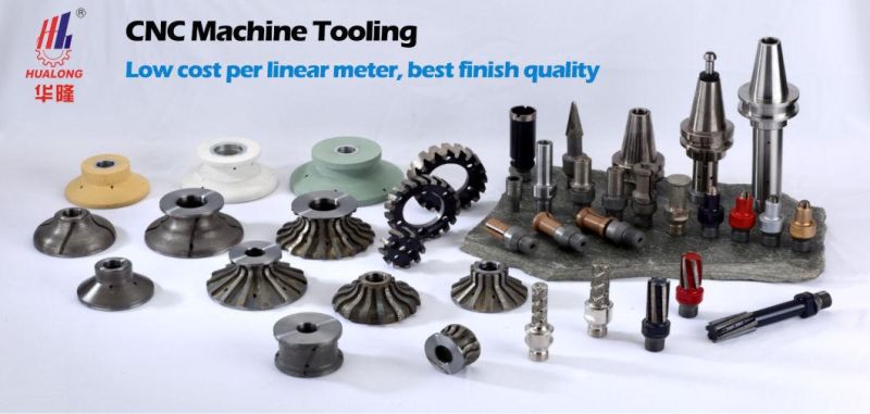 Wet Used CNC Machine Tooling Diamond Core Profiling Drilling Finger Bits for Basin