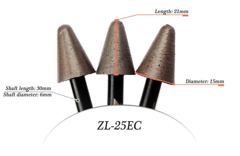 Metal Bond Polishing Burs for Glass Ceramic